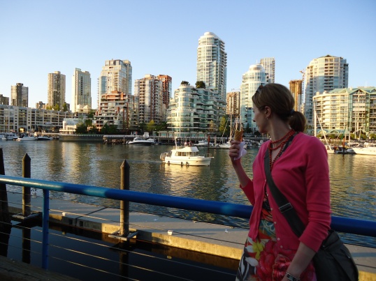 View of harbour from Granville Island