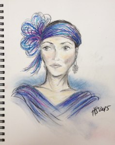 Girl with a Pearl Earring sketch